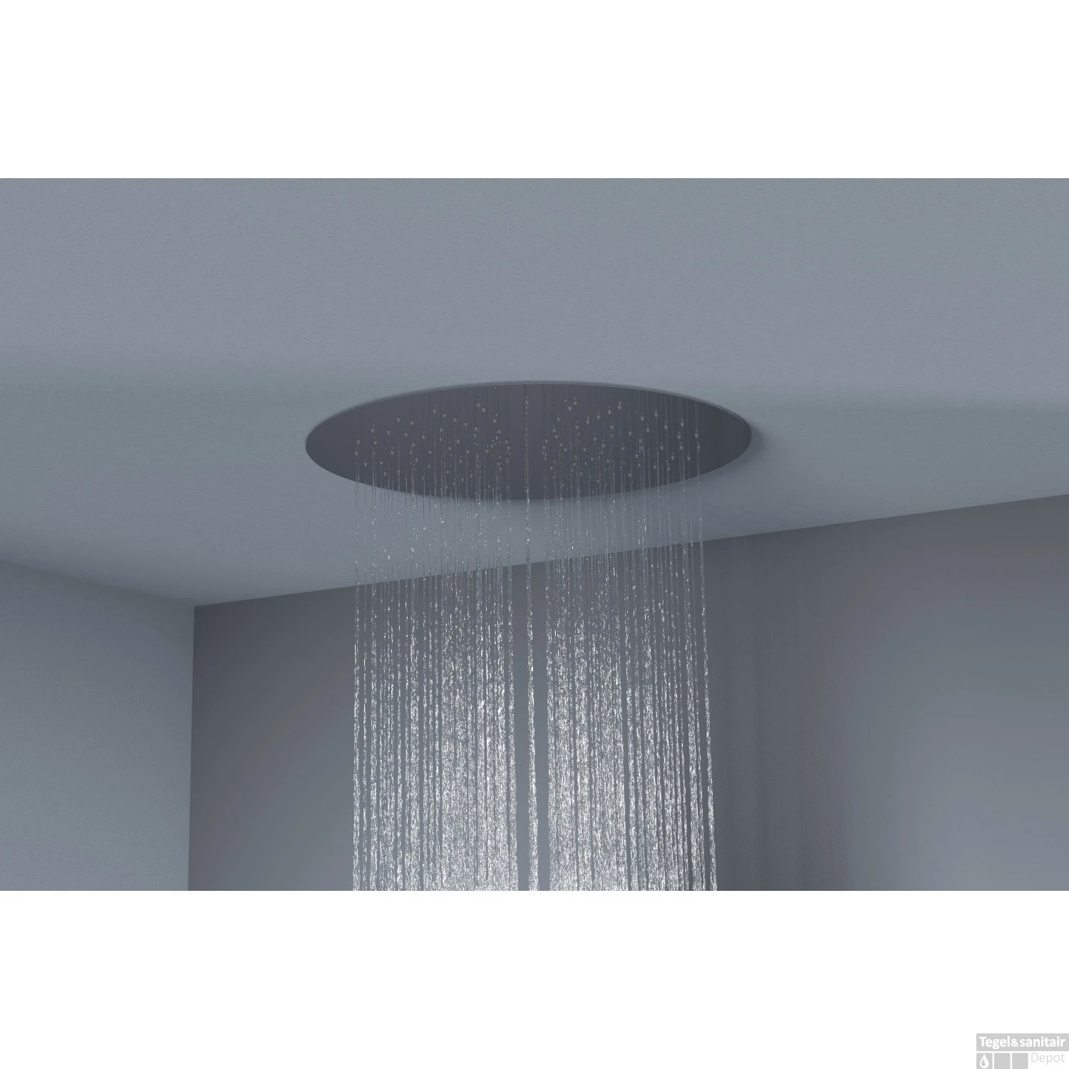 Hoofddouche Belleza Bagno ClipOn Inbouw Regendouche Rond 44 Cm Chroom 3 Hoofddouche Belleza Bagno ClipOn Inbouw Regendouche Rond 44 Cm Chroom