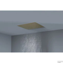 Hoofddouche Belleza Bagno ClipOn Inbouw Regendouche Vierkant 34x34 Cm Goud