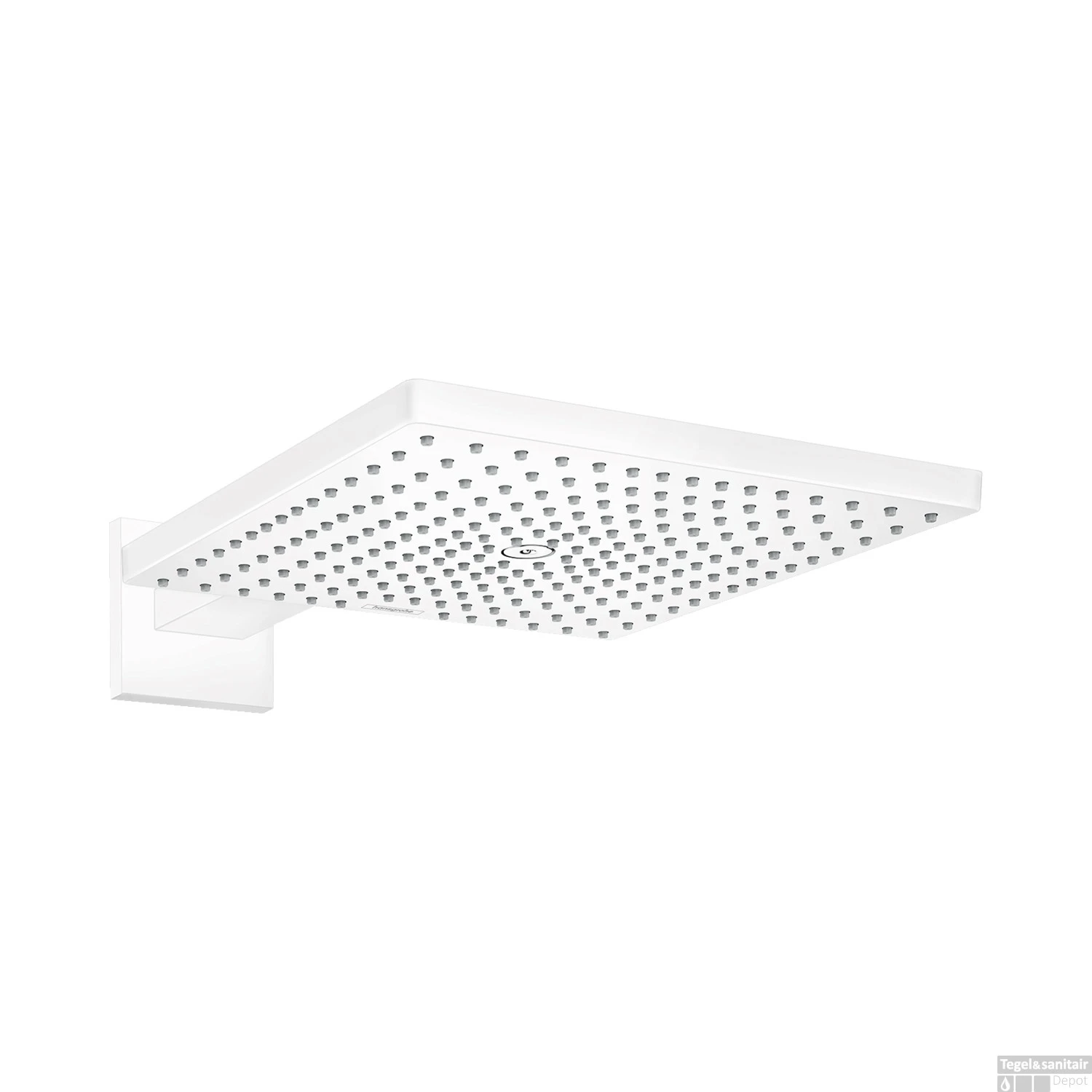 Hoofddouche HansGrohe Raindance E 300 1jet Met Douche-arm Mat Wit