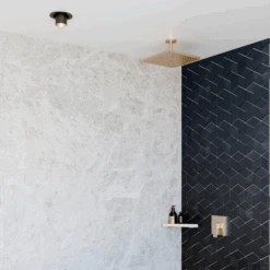 Hoofddouche HansGrohe Raindance E 300 1jet Plafondbevestiging Mat Wit -Hansgrohe Badkamerinterieur Winkel hoofddouche hansgrohe raindance e 300 1jet plafondbevestiging 2 4