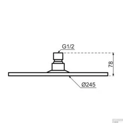 Hoofddouche Qisani Flow Ø 25 Cm Geborsteld Mat Zwart 7 Hoofddouche Qisani Flow Ø 25 Cm Geborsteld Mat Zwart -Hansgrohe Badkamerinterieur Winkel hoofddouche qisani flow 25 cm geborsteld mat zwart tech