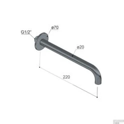 Hotbath Archie Uitloop Lengte 22 Cm RVS 316 AR095-22IX 7 Hotbath Archie Uitloop Lengte 22 Cm RVS 316 AR095-22IX -Hansgrohe Badkamerinterieur Winkel hotbath archie uitloop lengte 22 cm rvs 316 ar095 22ix tech