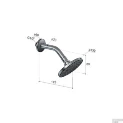 Hotbath Hoofddouche Mate 13 Cm Wandmodel Opbouw Chroom -Hansgrohe Badkamerinterieur Winkel hotbath hoofddouche mate 13 cm wandmodel opbouw chroom tech