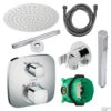 Hansgrohe Ecostat Regendoucheset Inbouw Plafonduitloop Met Handdouche En Hoofddouche 30cm Thermostaat Square Chroom 2 Hansgrohe Ecostat Regendoucheset Inbouw Plafonduitloop Met Handdouche En Hoofddouche 30cm Thermostaat Square Chroom -Hansgrohe Badkamerinterieur Winkel hsg1570800030cmplafond