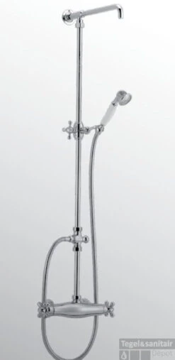 Huber Croisette Thermostatische Doucheset Brons 399.CS01H.BA 5 Huber Croisette Thermostatische Doucheset Brons 399.CS01H.BA -Hansgrohe Badkamerinterieur Winkel huber croisette thermostatische doucheset brons 399cs01hba 0