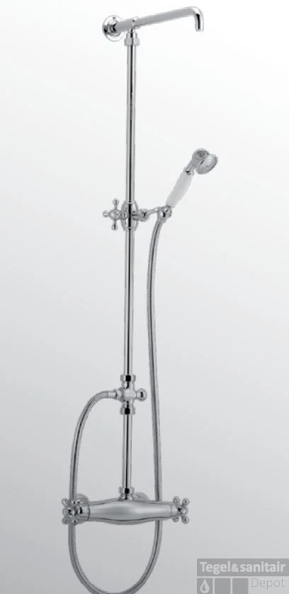 Huber Croisette Thermostatische Doucheset Brons 399.CS01H.BA 4 Huber Croisette Thermostatische Doucheset Brons 399.CS01H.BA - Afbeelding 2