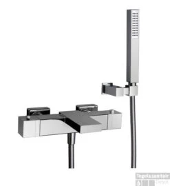 Huber Ego Thermostatische Badmengkraan 193EG01HCR -Hansgrohe Badkamerinterieur Winkel huber ego thermostatische badmengkraan 193eg01hcr 0