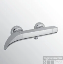 Huber Icon Douchethermostaatkraan Chroom 880.01H.CR -Hansgrohe Badkamerinterieur Winkel huber icon douchethermostaatkraan chroom 88001hcr 0