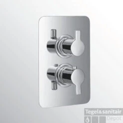 Huber Soft Douchethermostaatkraan Chroom 969Q.01.CR