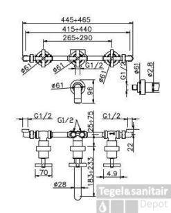 Huber Suite Inbouw Bad/douche Mengkraan Chroom 542.ST01H.CR 6 Huber Suite Inbouw Bad/douche Mengkraan Chroom 542.ST01H.CR -Hansgrohe Badkamerinterieur Winkel huber suite inbouw baddouche mengkraan chroom 542st01hcr 1