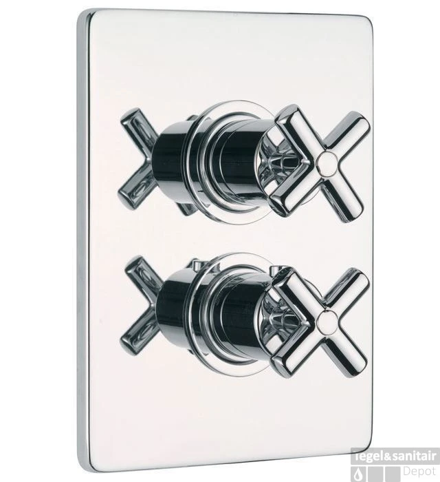 Huber Suite Inbouw Thermostaat Met Stopkraan 239Q01HCR 4 Huber Suite Inbouw Thermostaat Met Stopkraan 239Q01HCR - Afbeelding 2