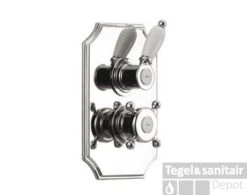 Huber Victorian Inbouw Thermostaatkraan 3/4 Chroom/Goud 25951HCA 5 Huber Victorian Inbouw Thermostaatkraan 3/4 Chroom/Goud 25951HCA -Hansgrohe Badkamerinterieur Winkel huber victorian inbouw thermostaatkraan 34 chroomgoud 25951hca 0