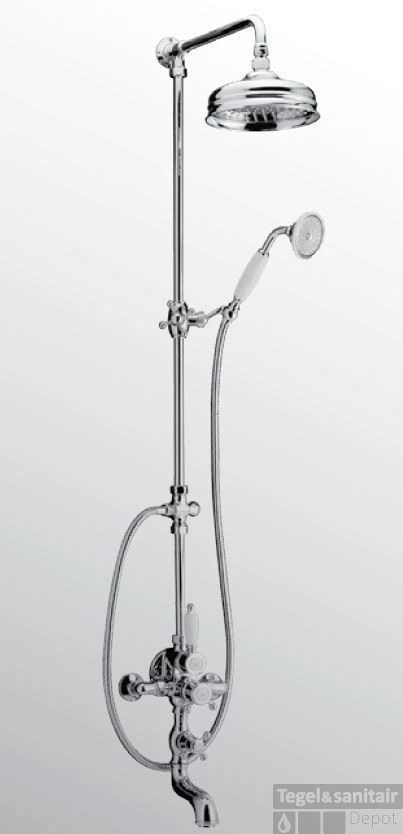 Huber Victorian Thermostatische Bad/Doucheset Brons 592.VT01H.BA 3 Huber Victorian Thermostatische Bad/Doucheset Brons 592.VT01H.BA