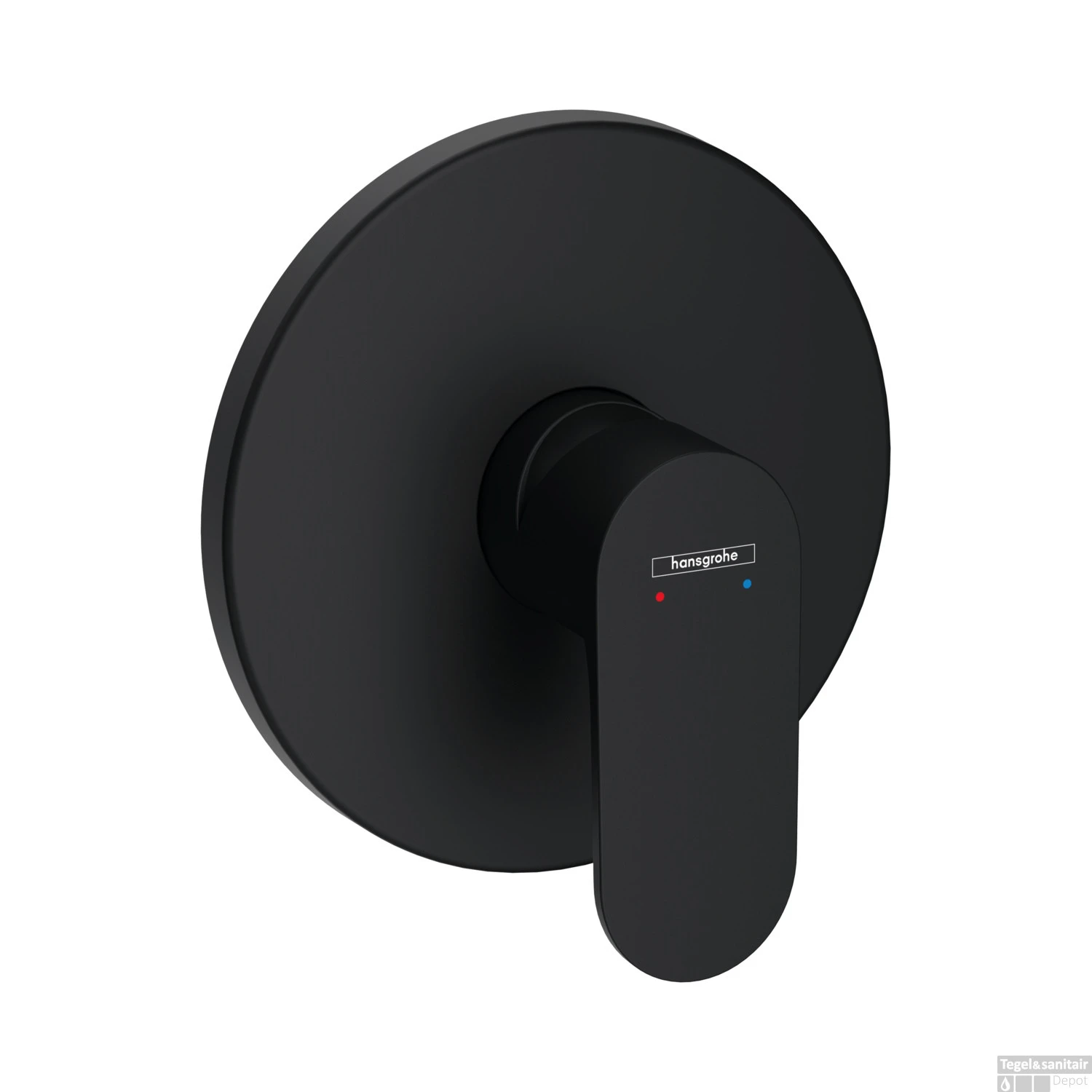 Inbouw Douchemengkraan HansGrohe Rebris S Eengreeps Voor IBox Universal Mat Zwart