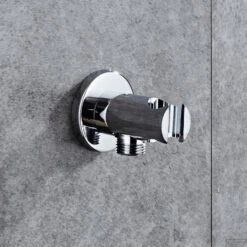 BWS Inbouw Regendouche | 30cm Stortdouche Plafonduitloop Met Staafhanddouche | Chroom 12 BWS Inbouw Regendouche | 30cm Stortdouche Plafonduitloop Met Staafhanddouche | Chroom -Hansgrohe Badkamerinterieur Winkel inbouw regendouche set boss wessing plafonduitloop 30 cm chroom detail2