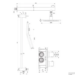Inbouw Regendouche Set Brauer Brushed Edition Wanduitloop Ronde Hoofddouche 20 Cm Met Handdouche 3 Standen En Glijstang RVS Look -Hansgrohe Badkamerinterieur Winkel inbouw regendouche set brauer brushed edition wanduitloop ronde hoofddouche 20 cm met handdouche 3 standen en glijstang rvs look tech