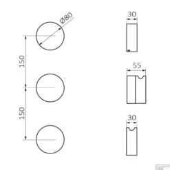 Inbouw Thermostaatkraan GRB InCool 2-Wegs Verticaal Mat Chroom 5 Inbouw Thermostaatkraan GRB InCool 2-Wegs Verticaal Mat Chroom -Hansgrohe Badkamerinterieur Winkel inbouw thermostaatkraan grb incool 2 wegs verticaal mat chroom tech 1