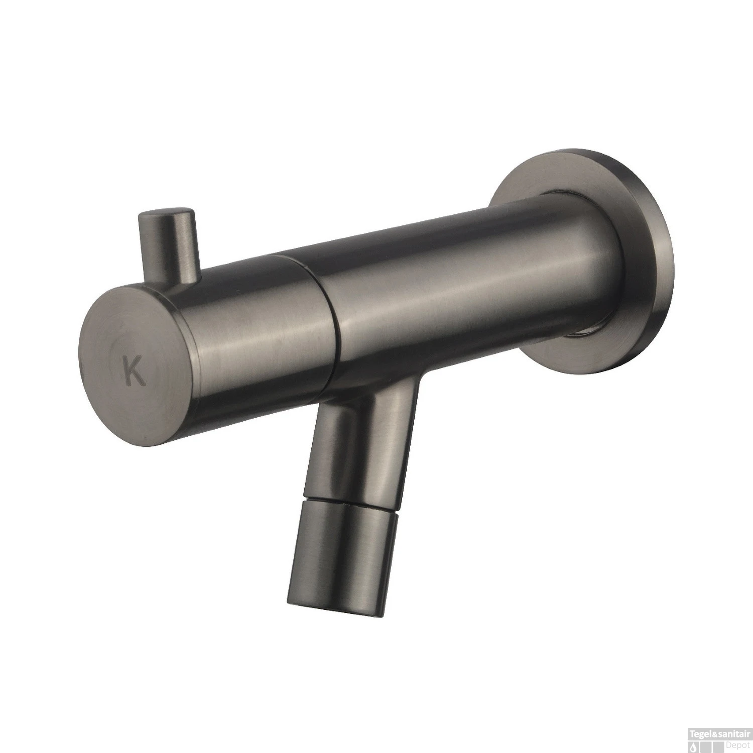 Inbouw Toiletkraan BWS Fonteinkraan Met Keramisch Binnenwerk Gunmetal 3 Inbouw Toiletkraan BWS Fonteinkraan Met Keramisch Binnenwerk Gunmetal