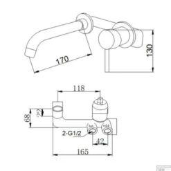 Inbouw Wastafelkraan Boss & Wessing Nero Met Inbouwdeel Mat Zwart 9 Inbouw Wastafelkraan Boss & Wessing Nero Met Inbouwdeel Mat Zwart -Hansgrohe Badkamerinterieur Winkel inbouw wastafelkraan boss wessing nero met inbouwdeel mat zwart tech