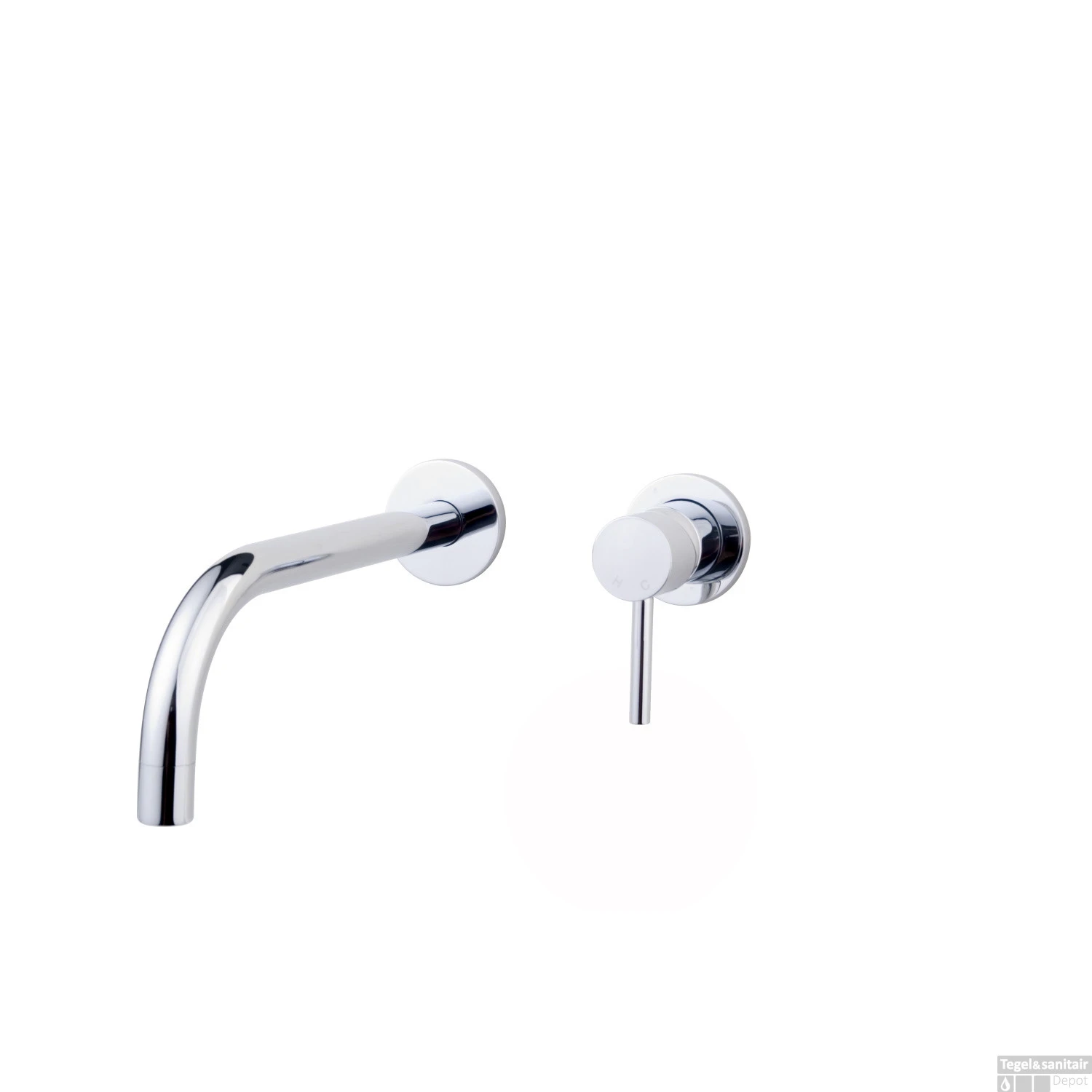 Inbouw Wastafelkraan BWS Afbouwdeel Mengkraan Eenhendel Chroom 3 Inbouw Wastafelkraan BWS Afbouwdeel Mengkraan Eenhendel Chroom