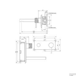 Inbouw Wastafelmengkraan Brauer Chrome Carving Coldstart Rechte Uitloop Ronde Hendel Rechts Chroom Met Afdekplaat -Hansgrohe Badkamerinterieur Winkel inbouw wastafelmengkraan brauer carving rechte uitloop ronde hendel geborsteld chroom met afdekplaat tec