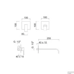 Inbouw Wastafelmengkraan Sanimex Giulini Eenhendel 25.5cm Inclusief Inbouwdelen Mat Wit -Hansgrohe Badkamerinterieur Winkel inbouw wastafelmengkraan sanimex giulini eenhendel 25.5cm inclusief inbouwdelen f9820 b3 tech 1