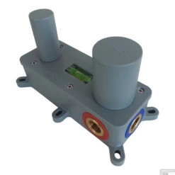 Inbouw Wastafelmengkraan Brauer Gunmetal Edition Coldstart Rechte Uitloop Ronde Hendel Rechts Geborsteld Gunmetal PVD Met Afdekplaat -Hansgrohe Badkamerinterieur Winkel inbouwdeel brauer 26