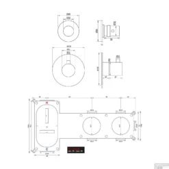 Inbouwthermostaatset Brauer Black Incl Staafhanddouche En Badafvoer Mat Zwart 20 Inbouwthermostaatset Brauer Black Incl Staafhanddouche En Badafvoer Mat Zwart -Hansgrohe Badkamerinterieur Winkel inbouwthermostaatset brauer black incl staafhanddouche en badafvoer mat zwart tec2