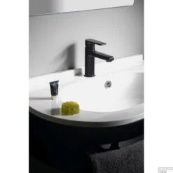 Wastafelmengkraan Sapho Kai 1-hendel Recht 15.1 Cm Mat Zwart 9 Wastafelmengkraan Sapho Kai 1-hendel Recht 15.1 Cm Mat Zwart -Hansgrohe Badkamerinterieur Winkel ka02 15 wastafelmengkraan sapho kai 1 hendel recht 15.1 cm mat zwart 1