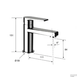 Wastafelmengkraan Sapho Kai 1-hendel Recht 15.1 Cm Mat Zwart 11 Wastafelmengkraan Sapho Kai 1-hendel Recht 15.1 Cm Mat Zwart -Hansgrohe Badkamerinterieur Winkel ka02 15 wastafelmengkraan sapho kai 1 hendel recht 15.1 cm mat zwart tech