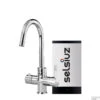 Kokendwaterkraan Selsiuz Rond Chroom Inclusief Combi Extra Boiler -Hansgrohe Badkamerinterieur Winkel kokendwaterkraan selsiuz rond chroom inclusief single boiler