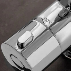 Kokendwaterkraan Selsiuz Rond Chroom Inclusief Combi Extra Boiler -Hansgrohe Badkamerinterieur Winkel kokendwaterkraan selsiuz rond chroom inclusief single boiler detailjpg 2 1