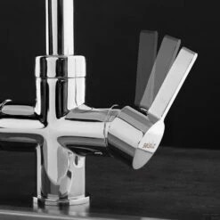 Kokendwaterkraan Selsiuz Rond Chroom Inclusief Single Boiler -Hansgrohe Badkamerinterieur Winkel kokendwaterkraan selsiuz rond chroom inclusief single boiler sfeer 3