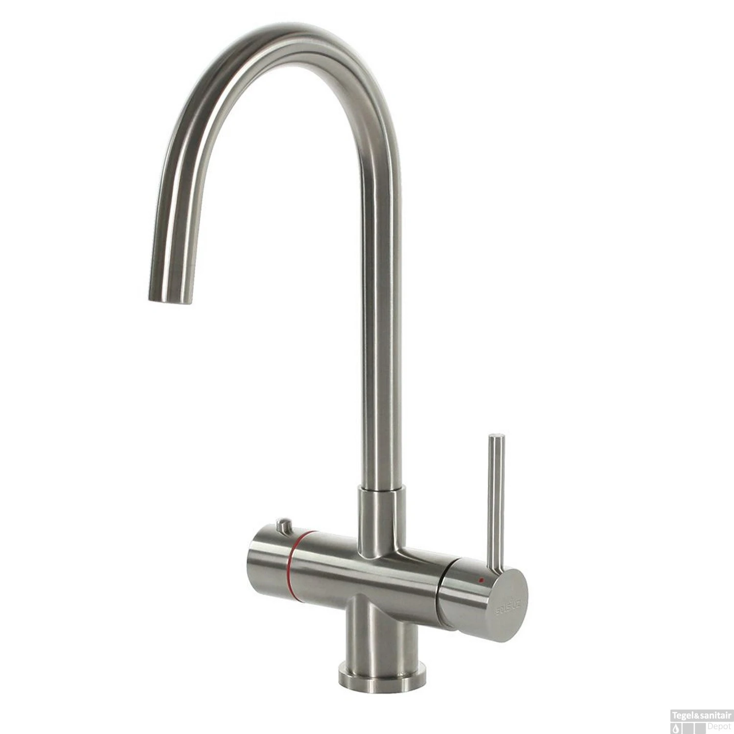 Kokendwaterkraan Selsiuz Steel Rond RVS Inclusief Combi Extra Boiler 4 Kokendwaterkraan Selsiuz Steel Rond RVS Inclusief Combi Extra Boiler - Afbeelding 2