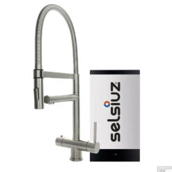 Kokendwaterkraan Selsiuz XL RVS Inclusief Single Boiler