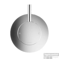 Wastafelmengkraan Hotbath Laddy 2 Knops Zonder Waste Chroom -Hansgrohe Badkamerinterieur Winkel l044cr wastafelmengkraan hotbath laddy 2 knops zonder waste chroom 2