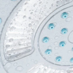 LED Douchekop Schutte Galaxis 3 Kleuren 20cm Chroom -Hansgrohe Badkamerinterieur Winkel led douchekop schutte galaxis 7 kleuren 20cm chroom sfeer5