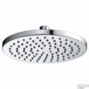 Luxe Messing Regendouche Rond 20x1.2cm Chroom -Hansgrohe Badkamerinterieur Winkel luxe messing douchekop rond 200 x 12mm chroom 1
