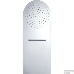 Luxe Wand-hoofddouche 25x60 Waterval Chroom Met Afronding -Hansgrohe Badkamerinterieur Winkel luxe wand hoofddouche 25x60 waterval chroom met afronding showmodel