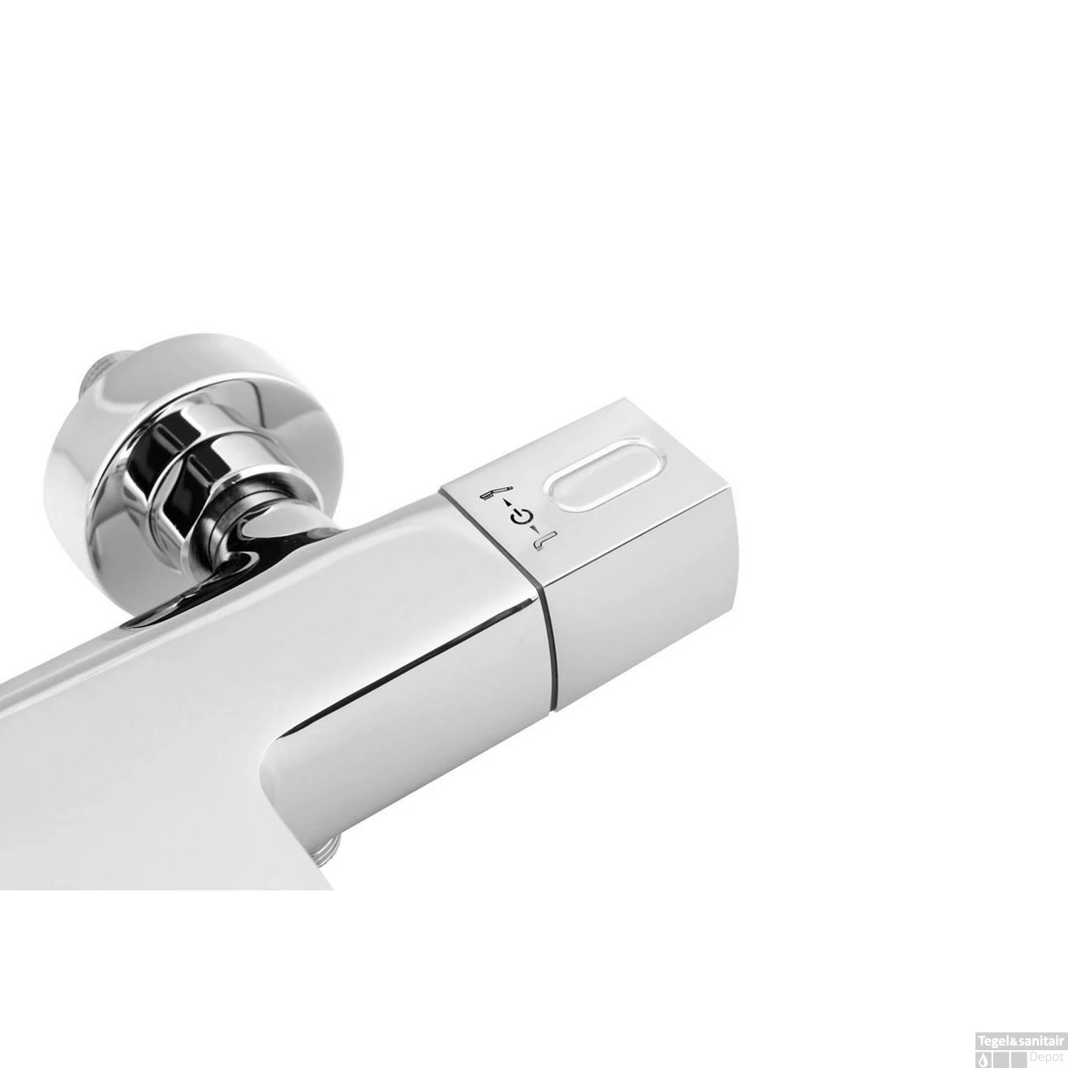 Opbouw Badkraan Sapho Mixona Thermostaat 2-knop 16.3 Cm Chroom 8 Opbouw Badkraan Sapho Mixona Thermostaat 2-knop 16.3 Cm Chroom - Afbeelding 6