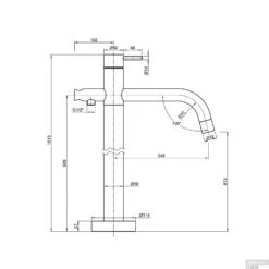 Vrijstaande Badmengkraan Sapho Minimal 101.3 Cm Met Handdouche RVS -Hansgrohe Badkamerinterieur Winkel mi021 vrijstaande badmengkraan sapho minimal 101.3 cm met handdouche rvs 3