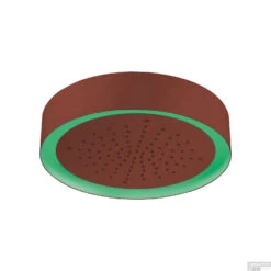 Hoofddouche Light Ring Lagoo Nesso Multi Color LED Met Afstandsbediening 20 Cm RVS Geborsteld Koper