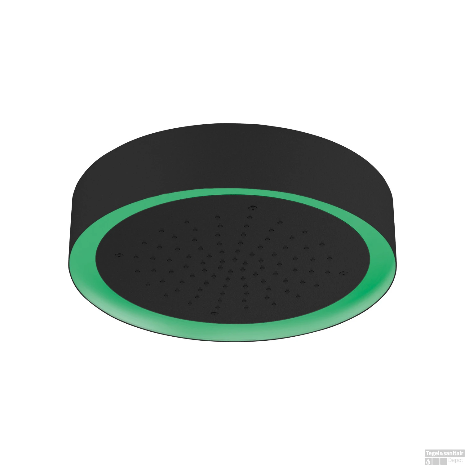 Hoofddouche Light Ring Lagoo Nesso Multi Color LED Met Afstandsbediening 20 Cm RVS Mat Zwart 3 Hoofddouche Light Ring Lagoo Nesso Multi Color LED Met Afstandsbediening 20 Cm RVS Mat Zwart