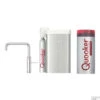 Quooker Cube Fusion Square Chroom Met Pro3-VAQ Boiler -Hansgrohe Badkamerinterieur Winkel quooker cube fusion square chroom met pro3 vaq boiler shop