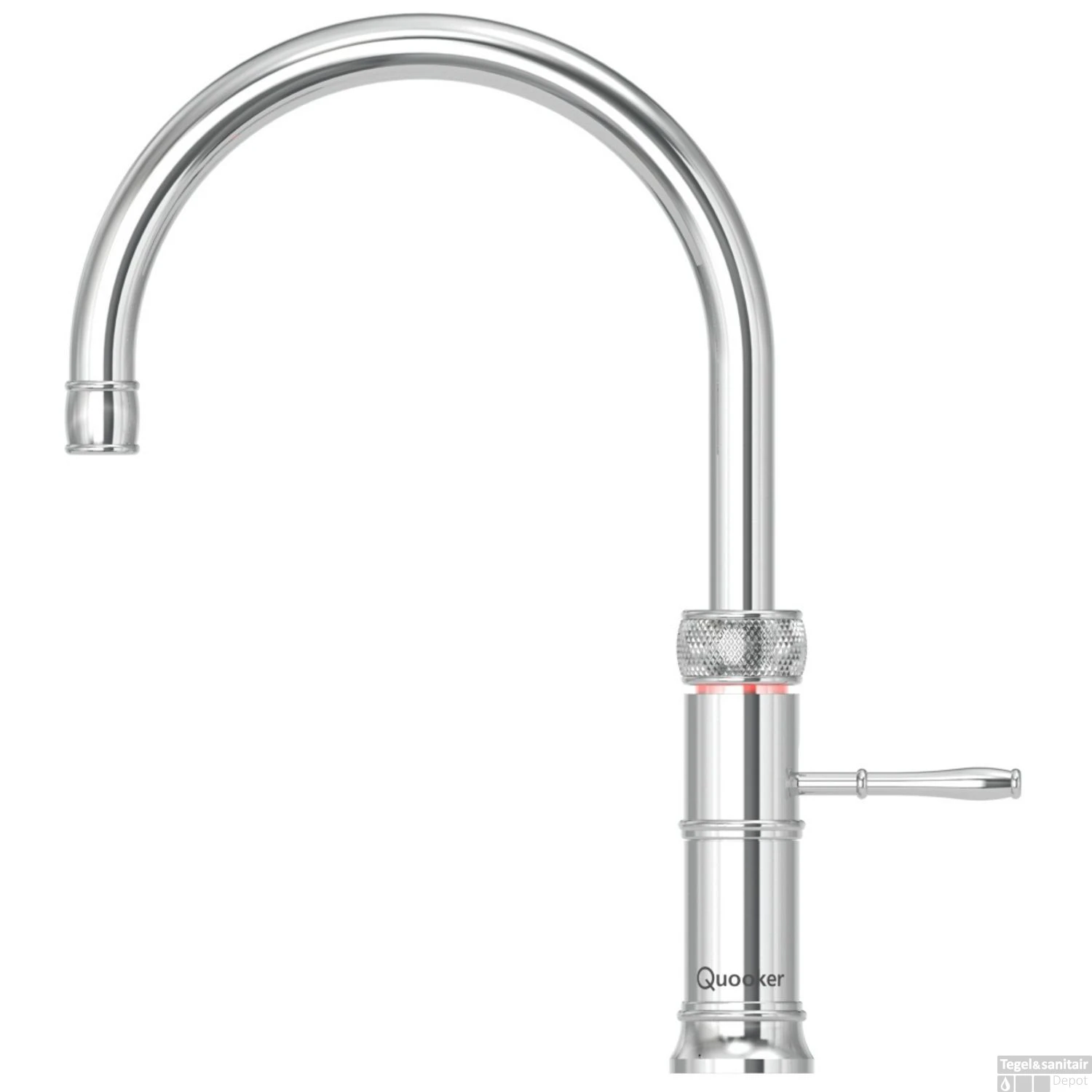 Quooker Kokendwaterkraan Classic Fusion Round RVS 3 Quooker Kokendwaterkraan Classic Fusion Round RVS