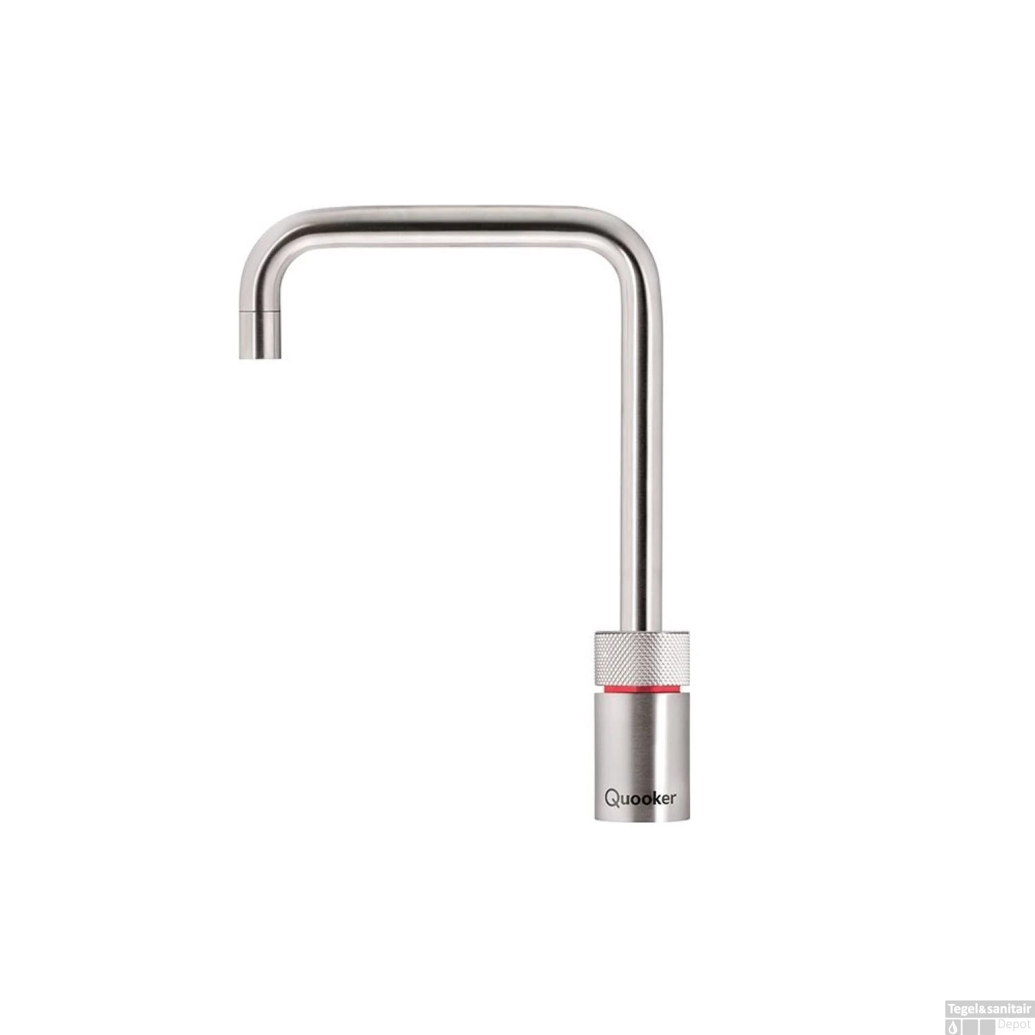 Quooker Kokendwaterkraan Nordic Square Single Tap RVS 3 Quooker Kokendwaterkraan Nordic Square Single Tap RVS