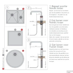Quooker Nordic Round Twintaps Met PRO3 VAQ-E Boiler Chroom -Hansgrohe Badkamerinterieur Winkel quooker nordic round twintaps met pro3 vaq e boiler chroom 6