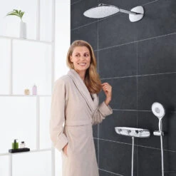 Grohe Rainshower Systeem SmartControl 360 MONO Inbouw Comfortset (Moon White) -Hansgrohe Badkamerinterieur Winkel rainshower smartcontrol mono comfortset wit 26446ls0 3