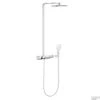 Grohe Rainshower Systeem SmartControl 360 MONO Douchesysteem Met Thermostaatkraan (Moon White) 1 Grohe Rainshower Systeem SmartControl 360 MONO Douchesysteem Met Thermostaatkraan (Moon White) -Hansgrohe Badkamerinterieur Winkel rainshower smartcontrol mono douchesysteem wit 26361ls0 shop
