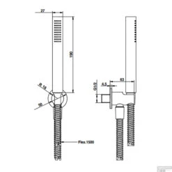 Regendoucheset Inbouw Bongio Squadra Met Thermostaatkraan, Douchearm En Handdoucheset Chroom -Hansgrohe Badkamerinterieur Winkel regendoucheset inbouw bongio squadra met thermostaatkraan douchearm en handdoucheset tech3